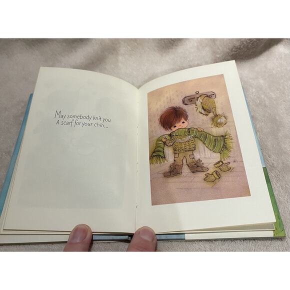 I Wish You Bluebirds by Mary Alice Loberg -1970 HCDJ Hallmark - Picture 11 of 11